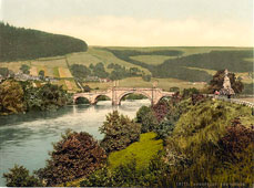 Aberfeldy. The bridge, circa 1890