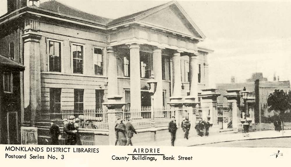 Airdrie. County Buildings, Bank Street