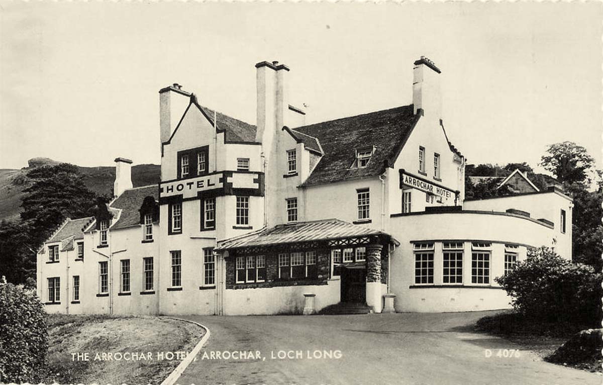 Arrochar. Loch Long - The Arrochar Hotel