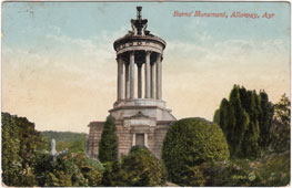Ayr. Burns' Monument, 1913
