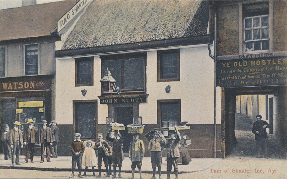 Ayr. Tam o´ Shanter Inn, circa 1910
