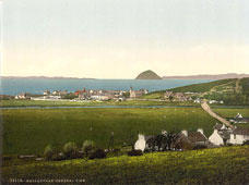Ballantrae. Panorama of village, circa 1890