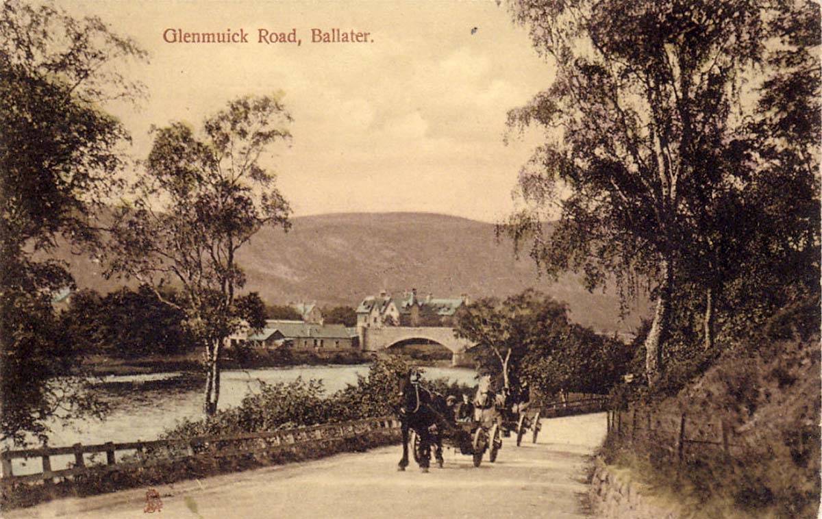 Ballater. Glenmuick Road, between 1900-1910s