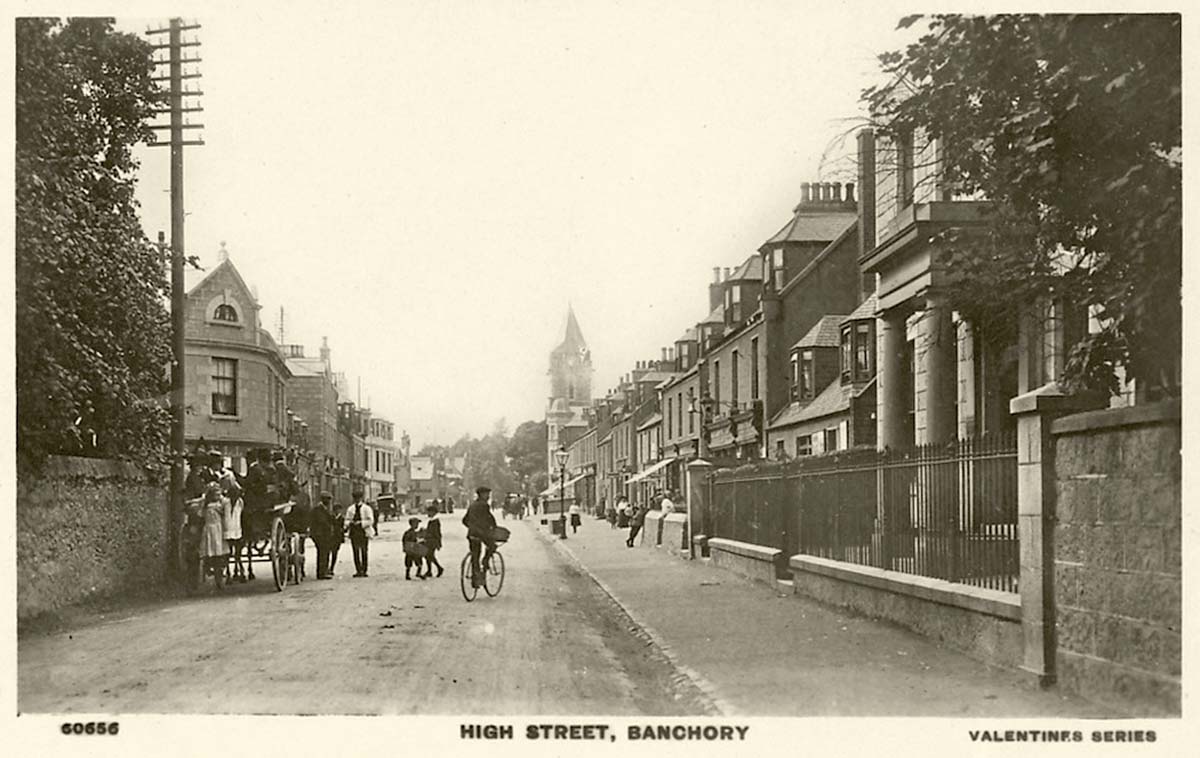 Banchory. High Street, circa 1910