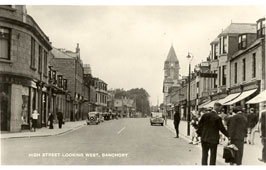 Banchory. High Street looking west