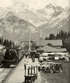 Banff Station in 1947