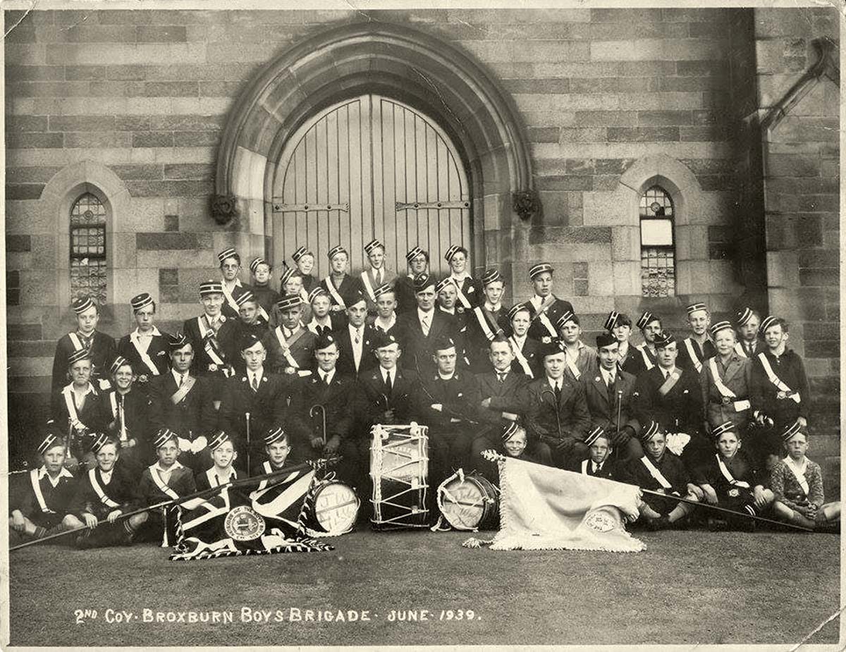 Broxburn Boys Brigade, June 1939