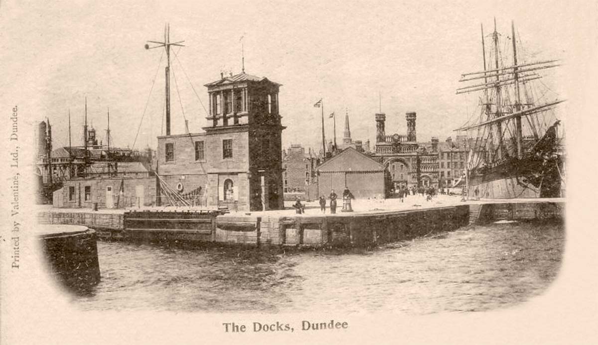 Dundee. Docks, 1902