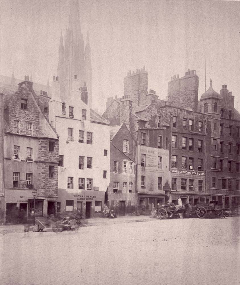 Edinburgh. Grassmarket, 1860