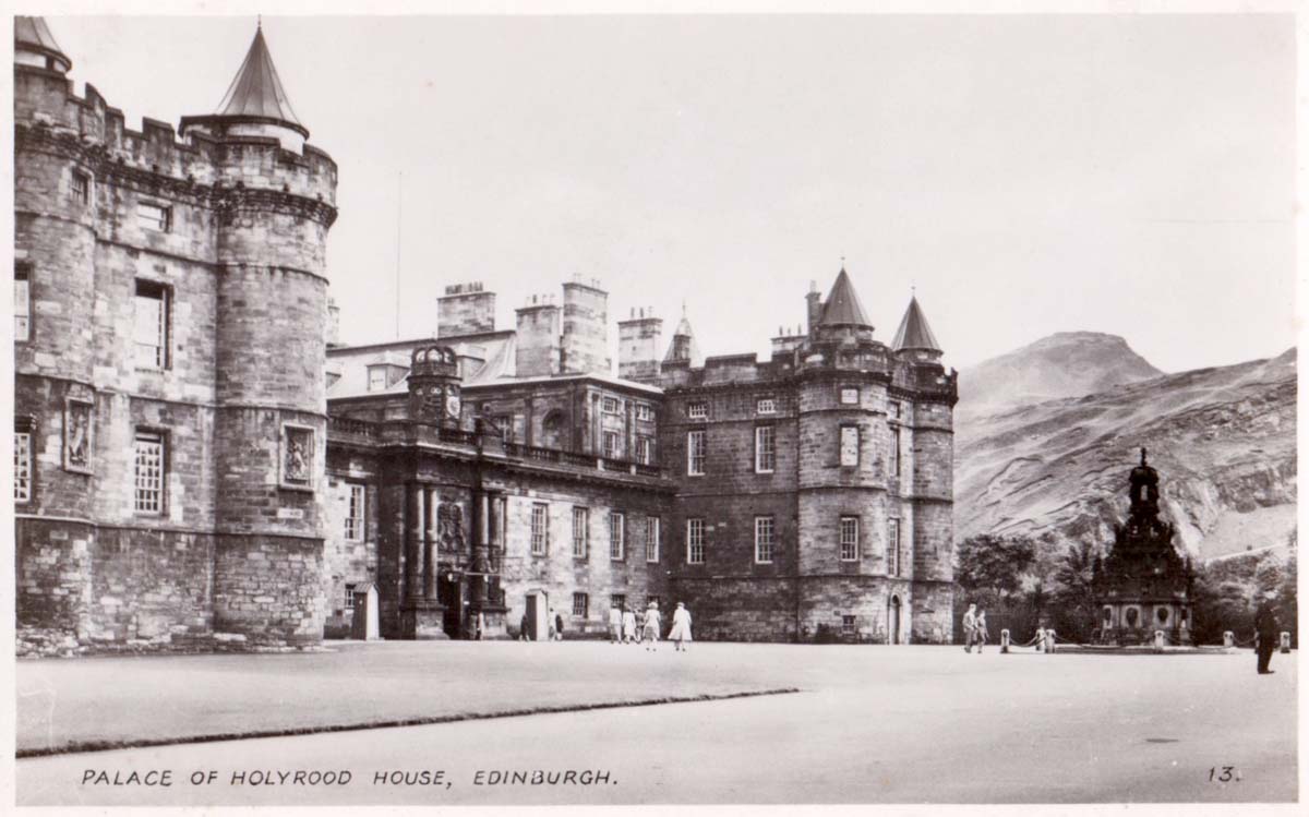 Edinburgh. Holyrood Palace