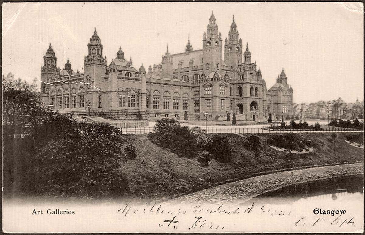 Glasgow. Art Galleries, before 1910