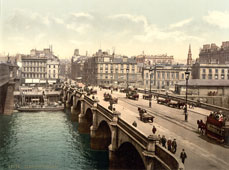 Glasgow Bridge, circa 1890