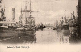 Glasgow. Prince's Dock