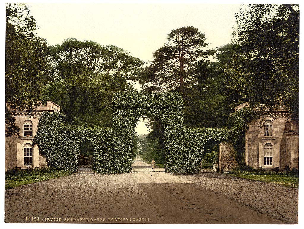 Irvine. Eglington Castle
