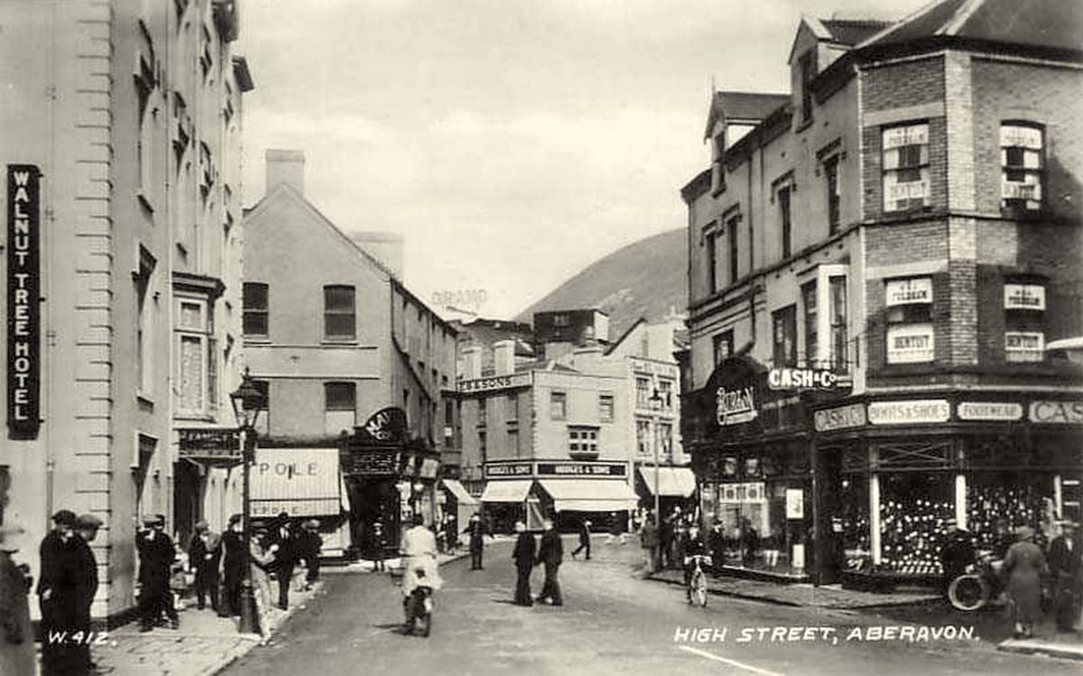 Aberavon. High Street, 1930's