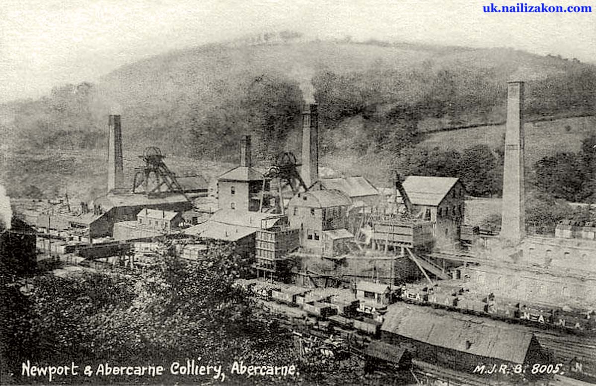 Abercarn. Newport and Abercarn Colliery