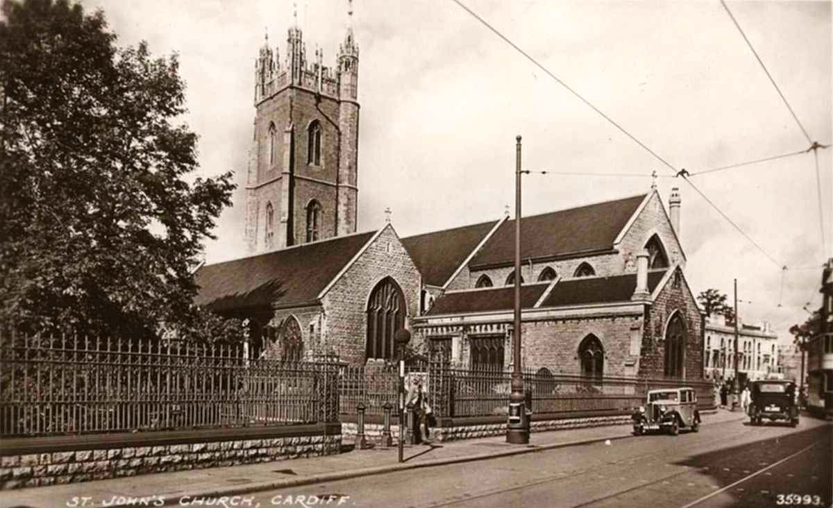 Cardiff. Saint John's Church