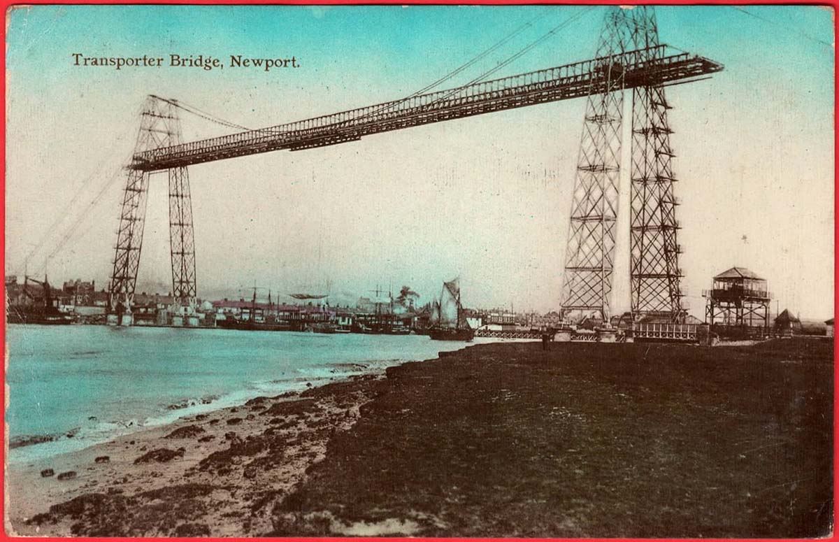 Newport. Transporter Bridge, 1916